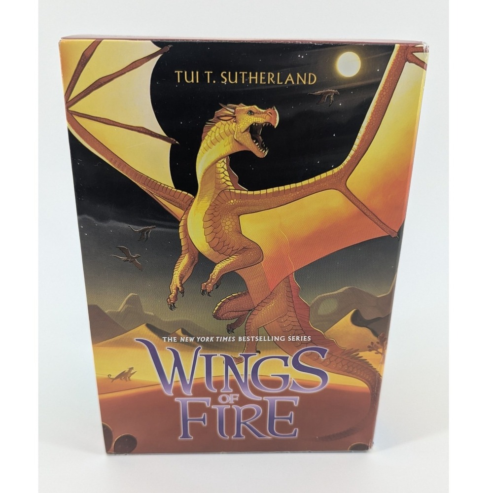 Wings of Fire The First Five Books Box Set Tui T Sutherland Paperback Scholastic